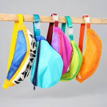 HüftTaschen upcycling Gleitschirm